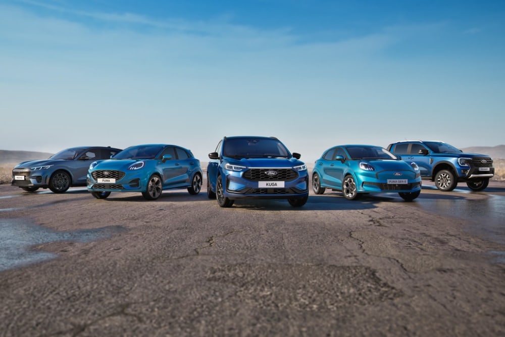 ηλεκτρικά οχήματα ford με bluecruise hands-free οδήγηση