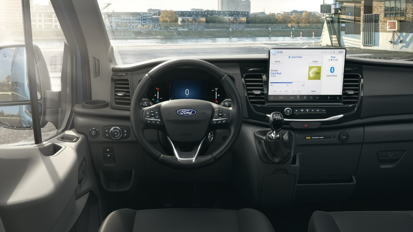 Internal view Ford Transit