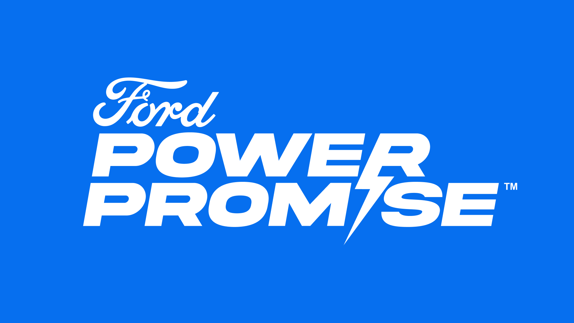 Λογότυπο Ford Power Promise