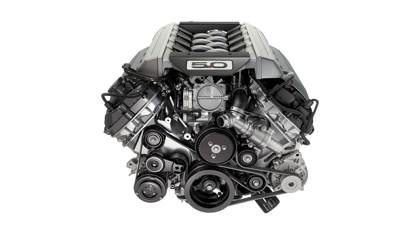 All-New Ford Mustang Mach 1 engine 