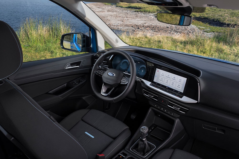 Ford Tourneo Connect interior view showing seats