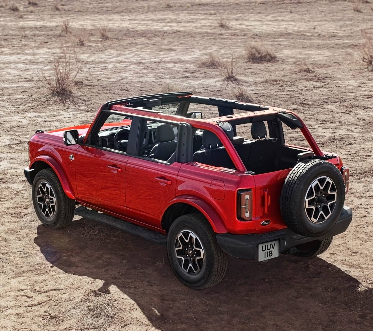 Ford Bronco in desert