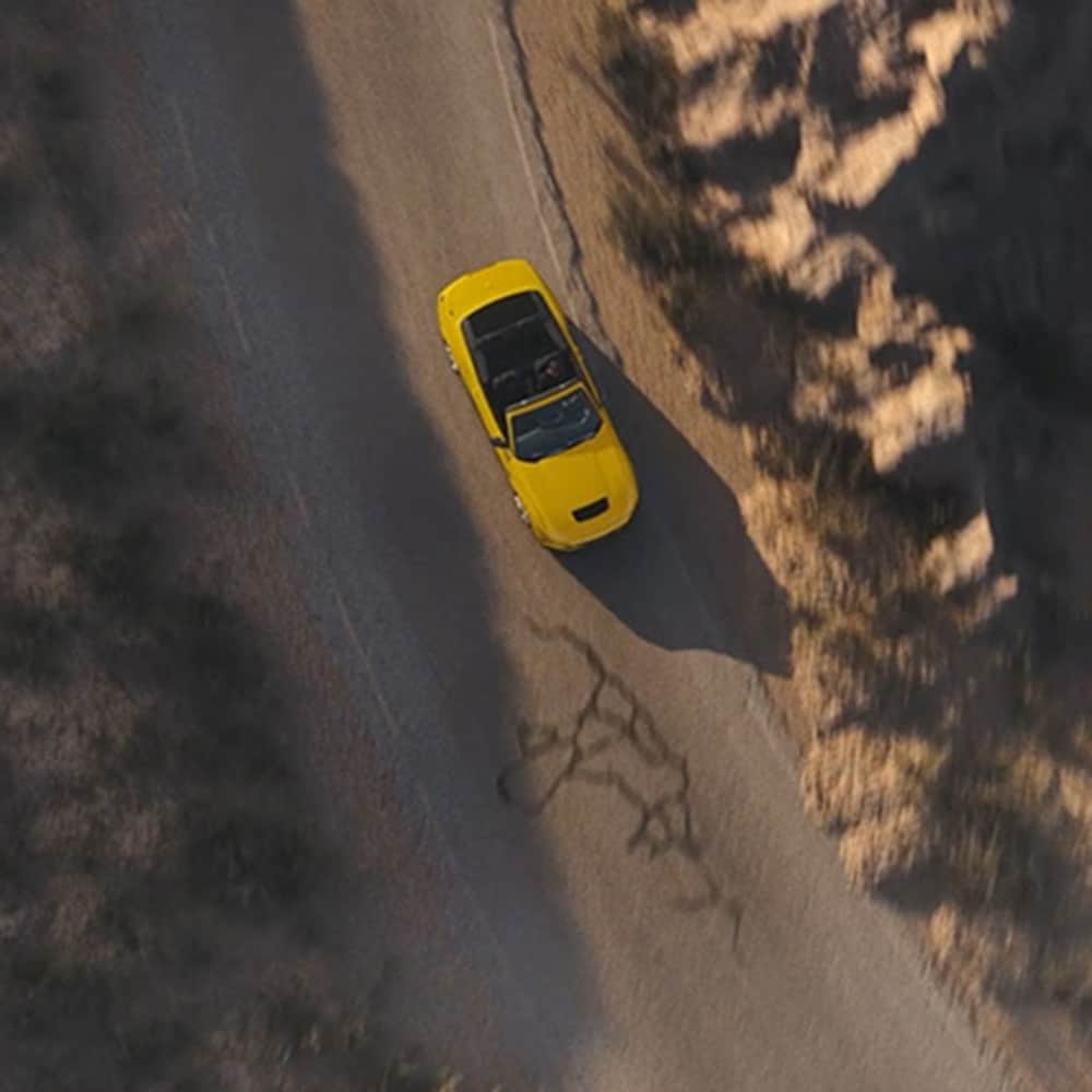 All-New Ford Mustang using active pothole mitigation