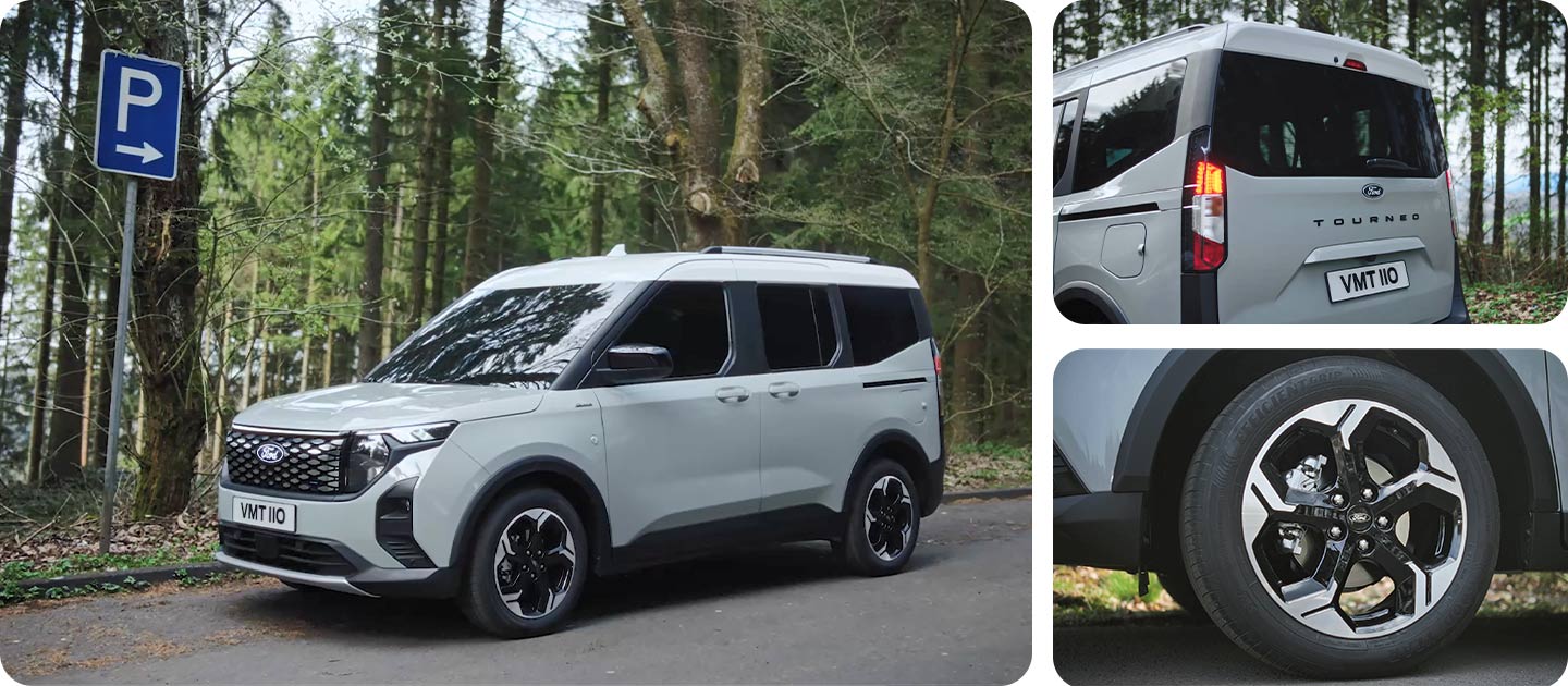 Ford E Tourneo Courier Active στο δάσος
