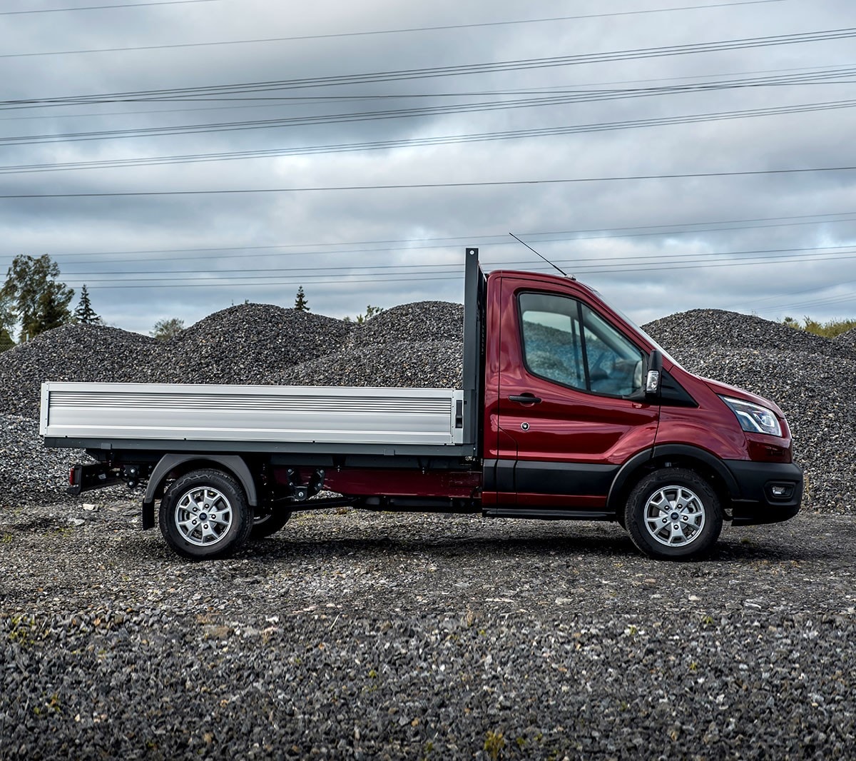 Ford Transit Chassis Cab side view