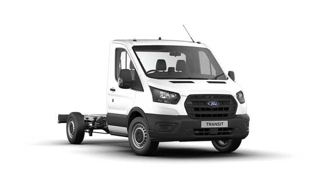 Ford Transit Chassis single cab Ford Transit Chassis Single Cab front view