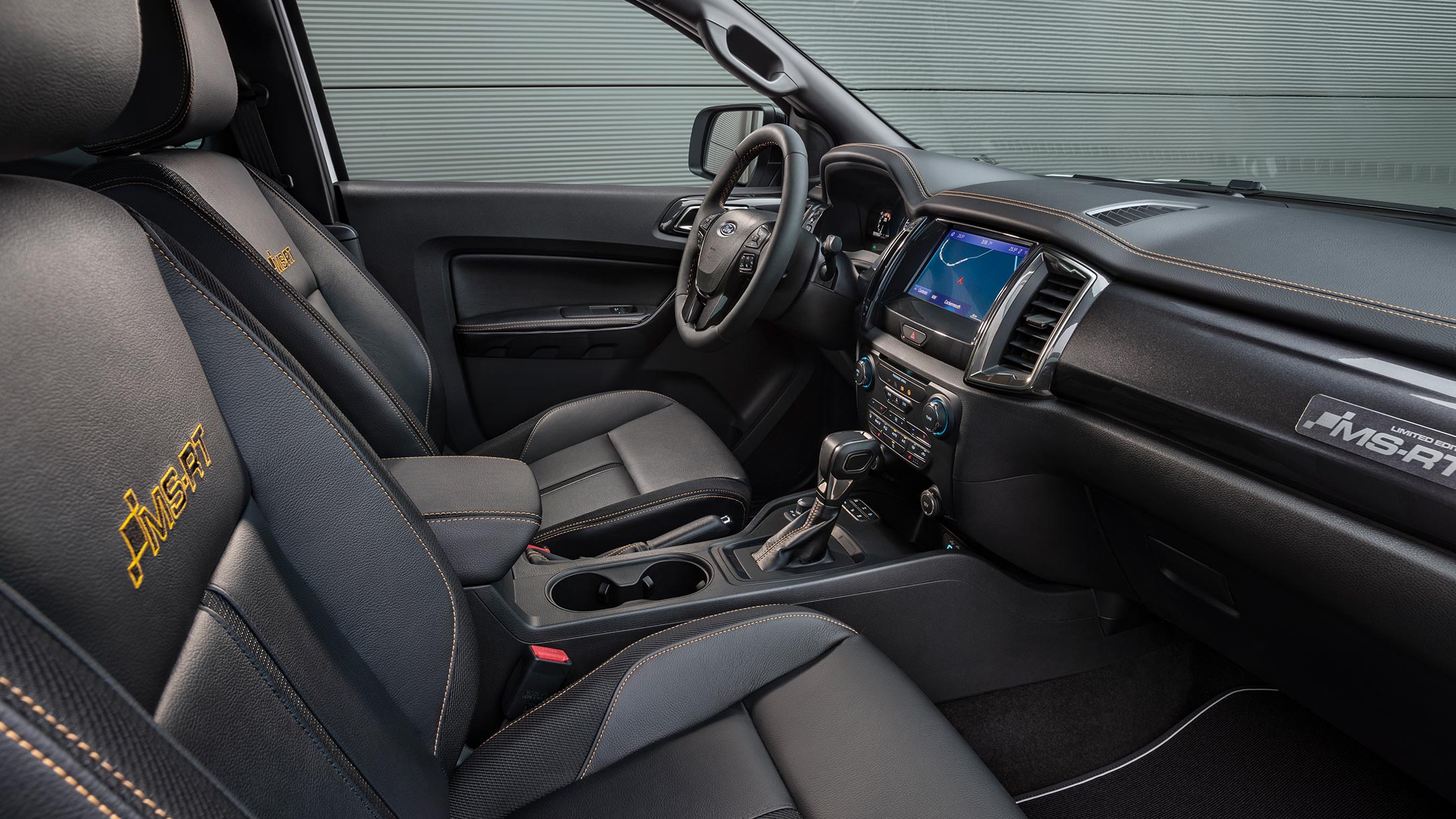 Ford Ranger Super Cab interior