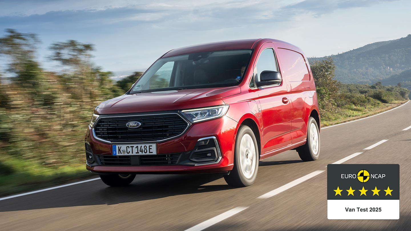 Κόκκινο Ford Transit Connect