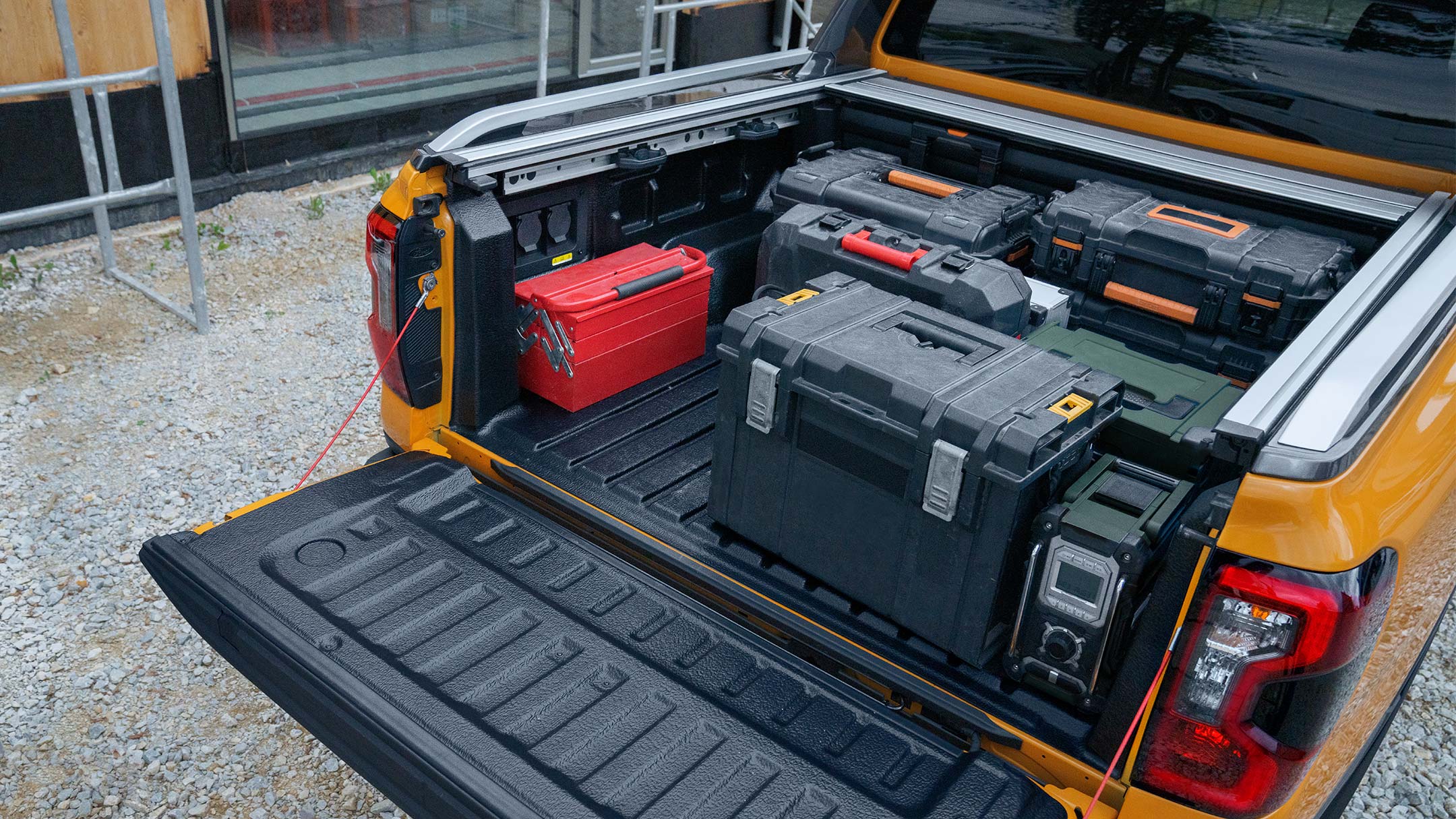 Επιφάνεια φόρτωσης του νέου Ranger All-New Ranger load bed