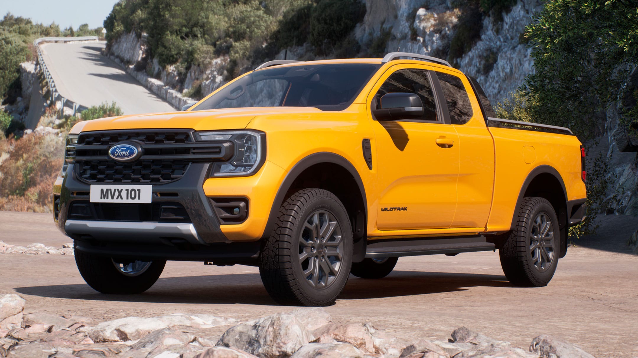 Το εσωτερικό του Ford Ranger Rap Cab