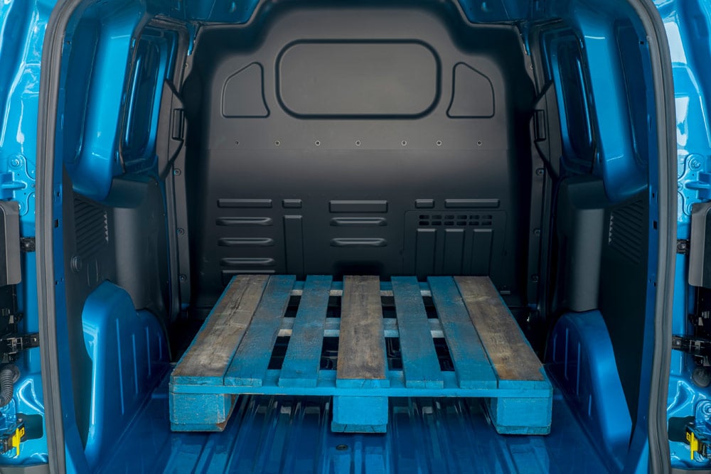 Χώρος φόρτωσης Ford E-Transit Courier