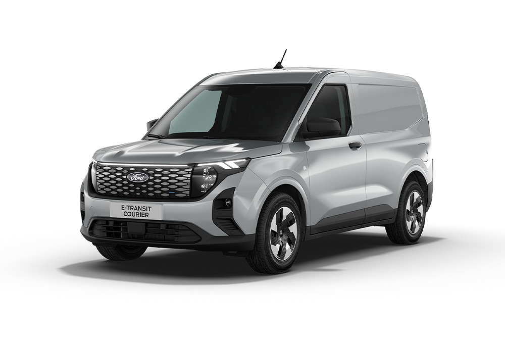 Ford E-Transit Courier ασημί χρώματος 