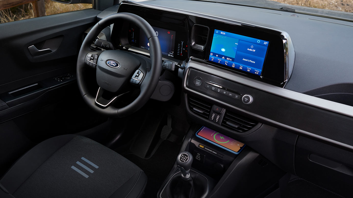 Νέα οθόνη Ford Transit Courier με SYNC-4