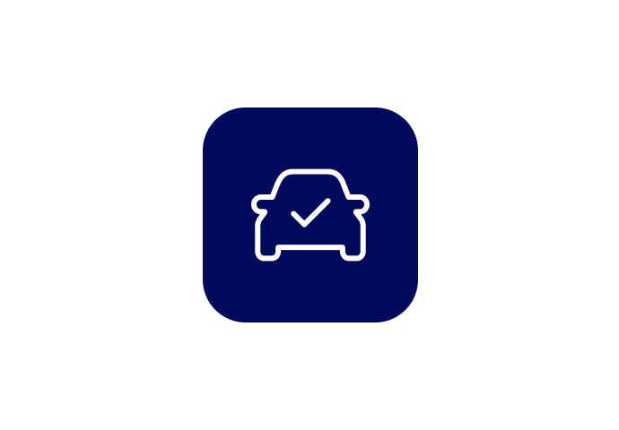 Εικονίδιο αυτοκινήτου εξυπηρέτησης Ford service