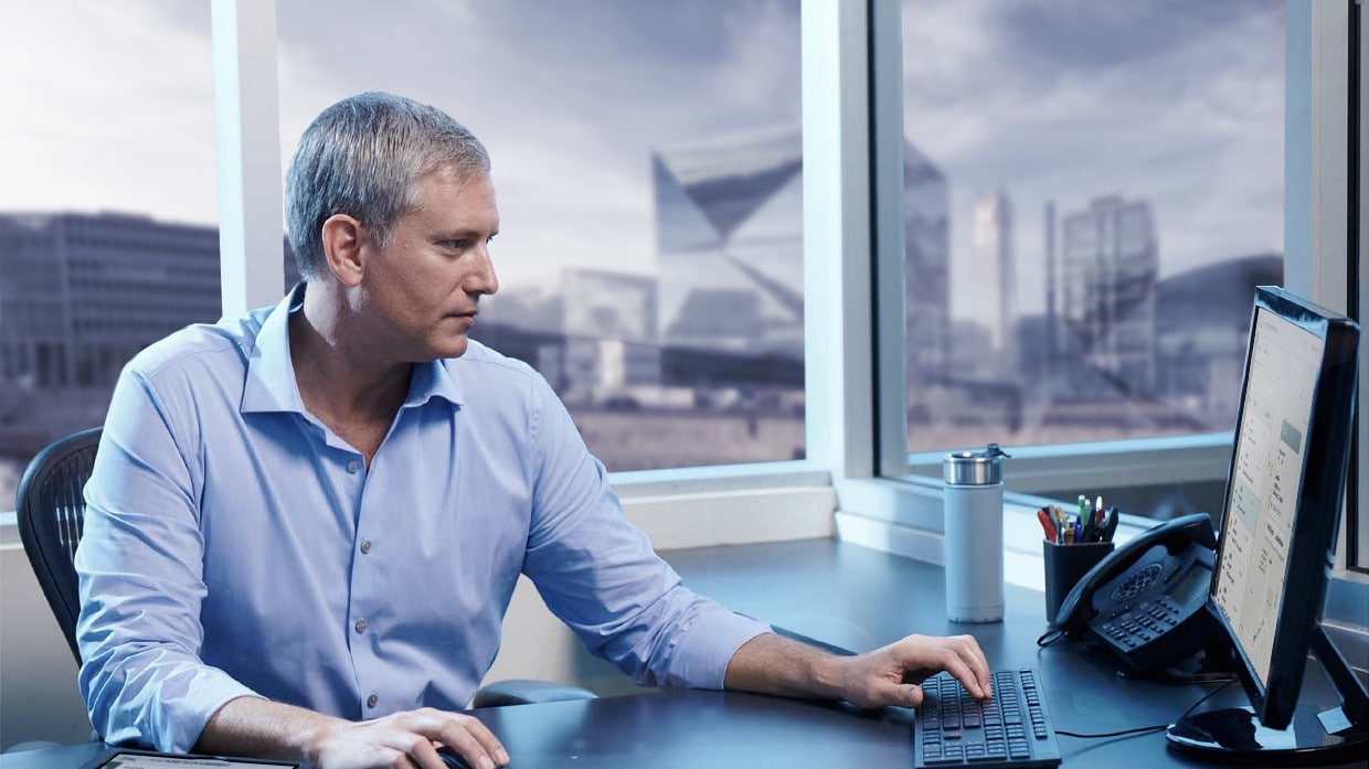 Man and computer